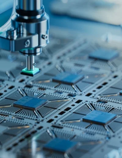 Greatasic Close-up,Of,Silicon,Die,Are,Being,Extracted,From,Semiconductor,Wafer