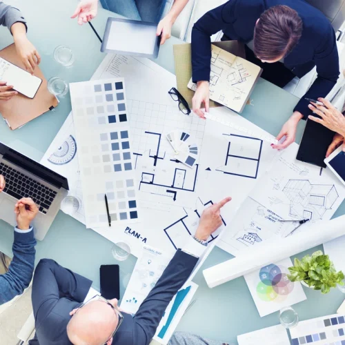 Design,Team,Planning,For,A,New,Project
